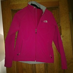 Pink North Face Jacket